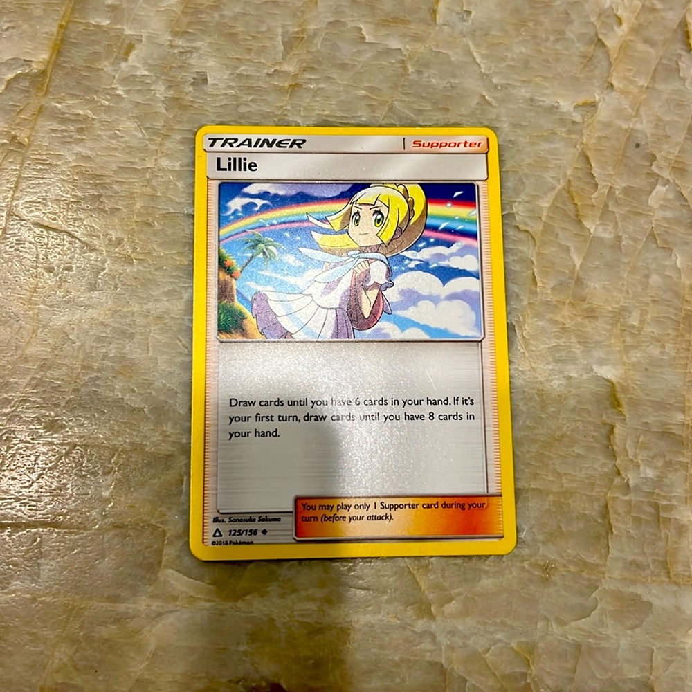 Pokémon Trainer Lillie Card